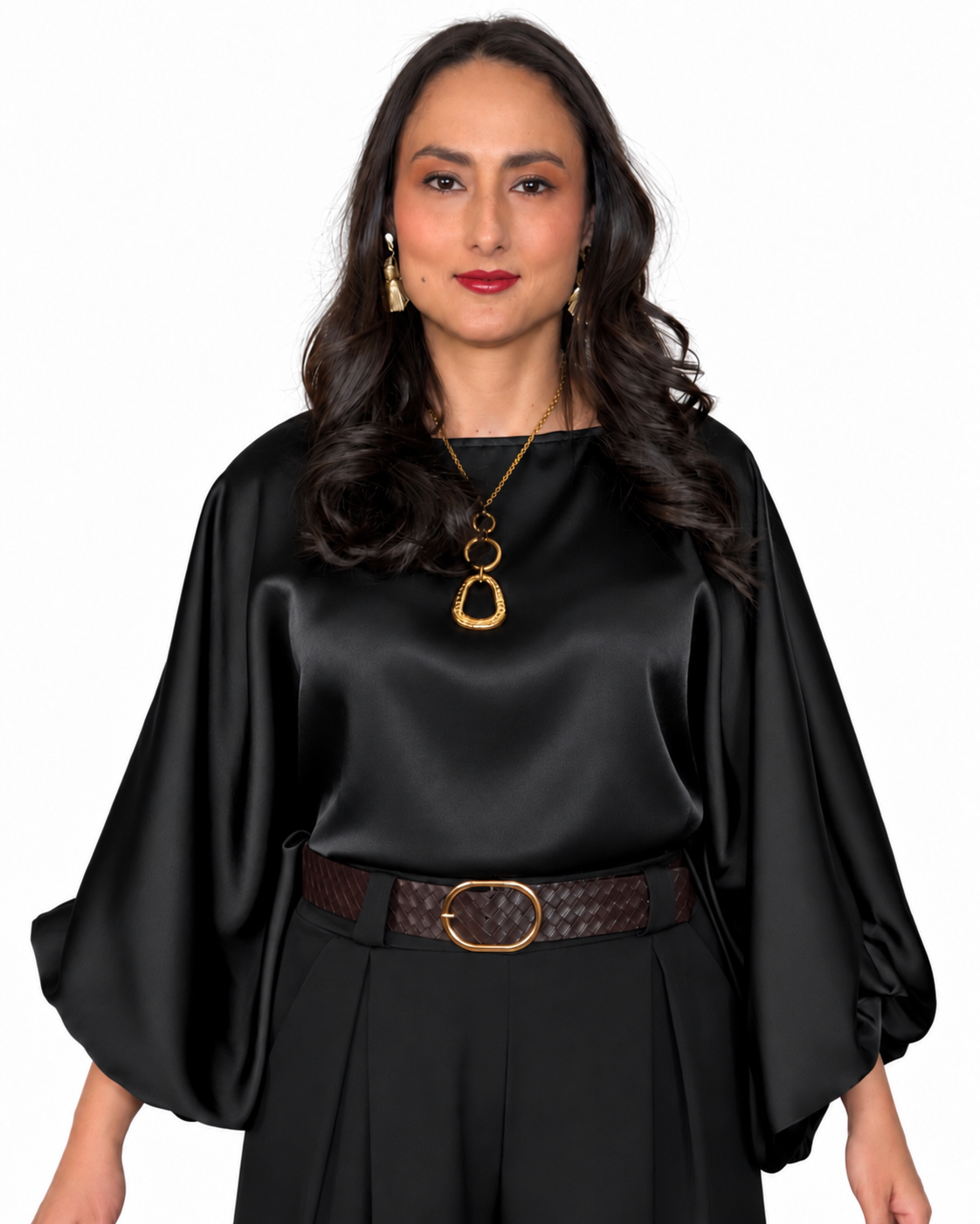 Blusa Satinada Sugey