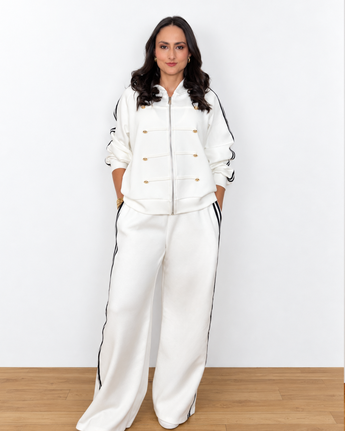 Conjunto Deportivo Estilo Militar