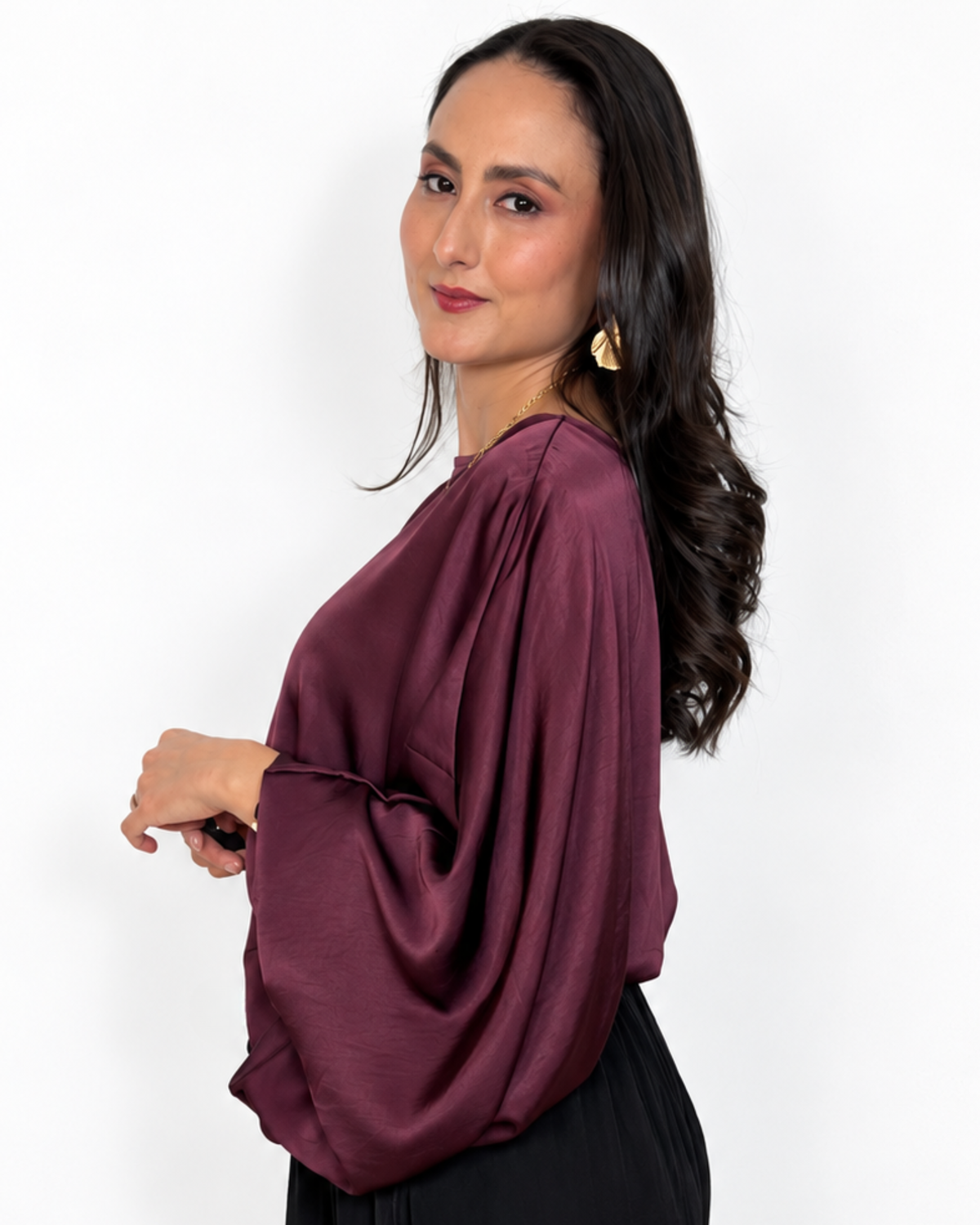 Blusa Satinada Sugey