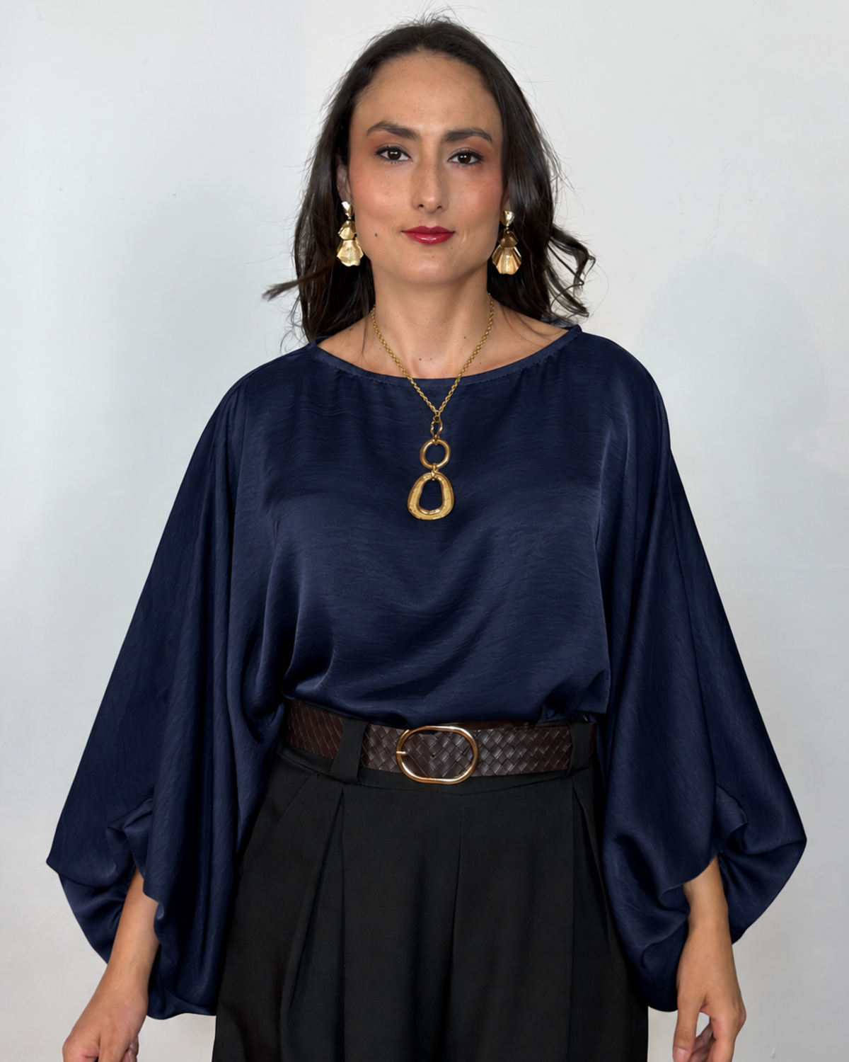 Blusa Satinada Sugey