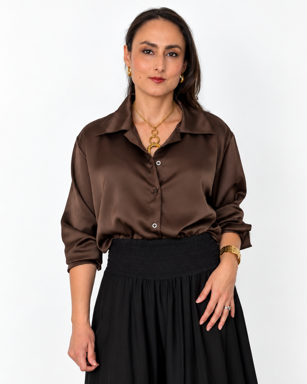 Camisa Satinada Alessia
