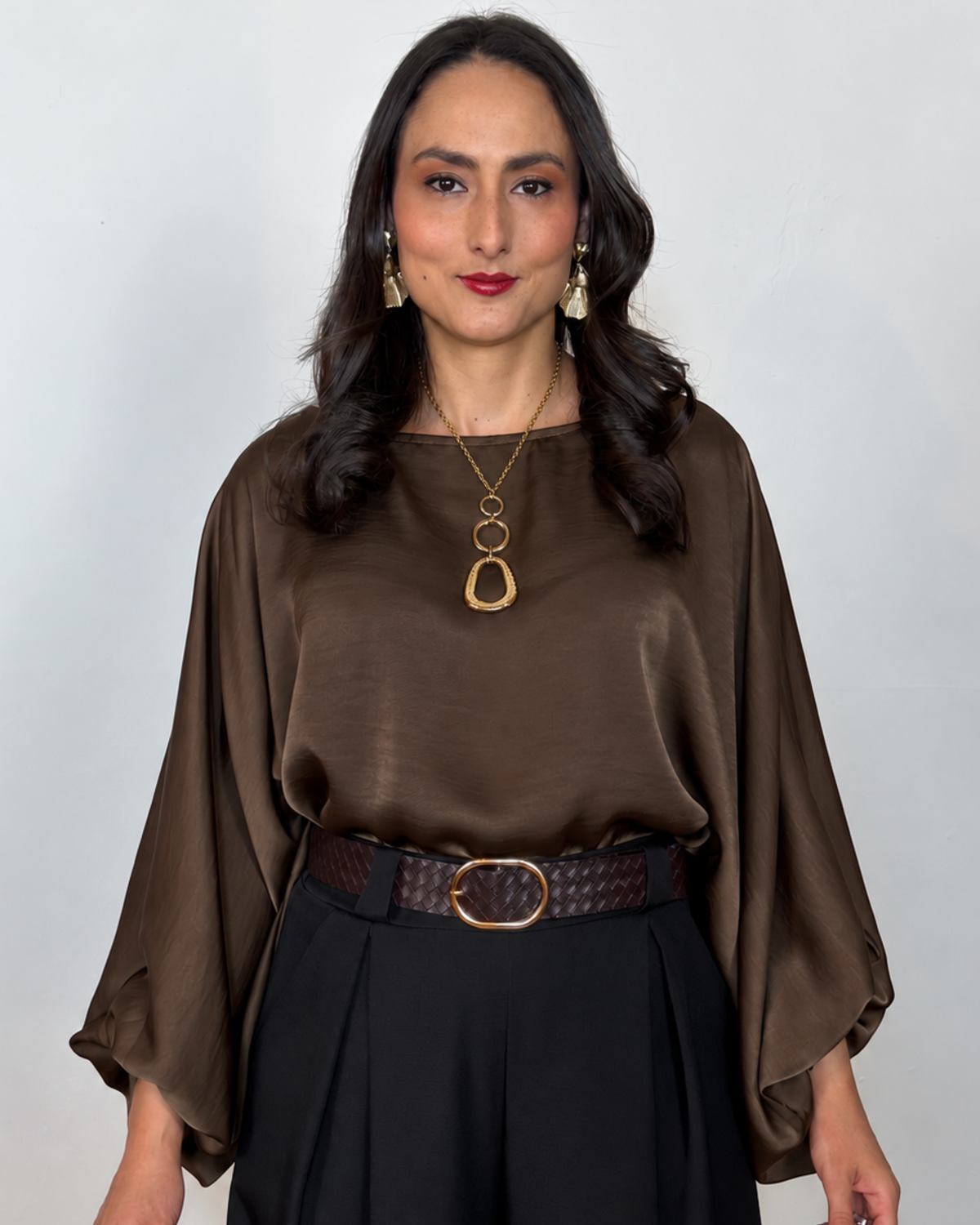 Blusa Satinada Sugey