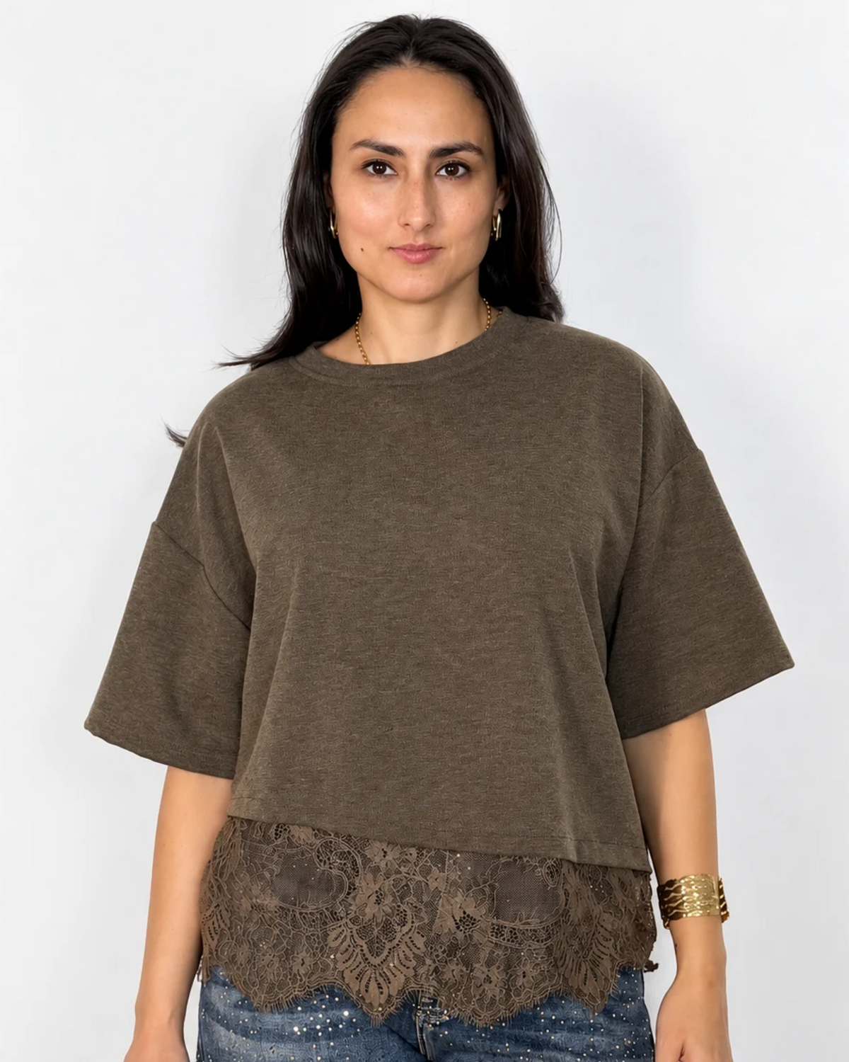 Camiseta Bea con Encaje