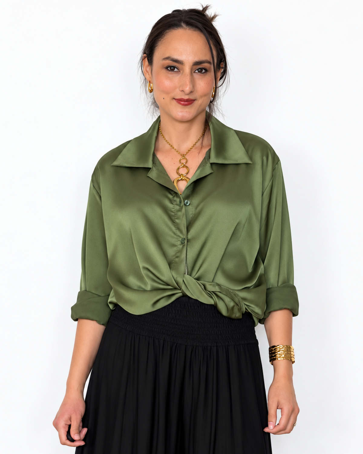 Camisa Satinada Alessia