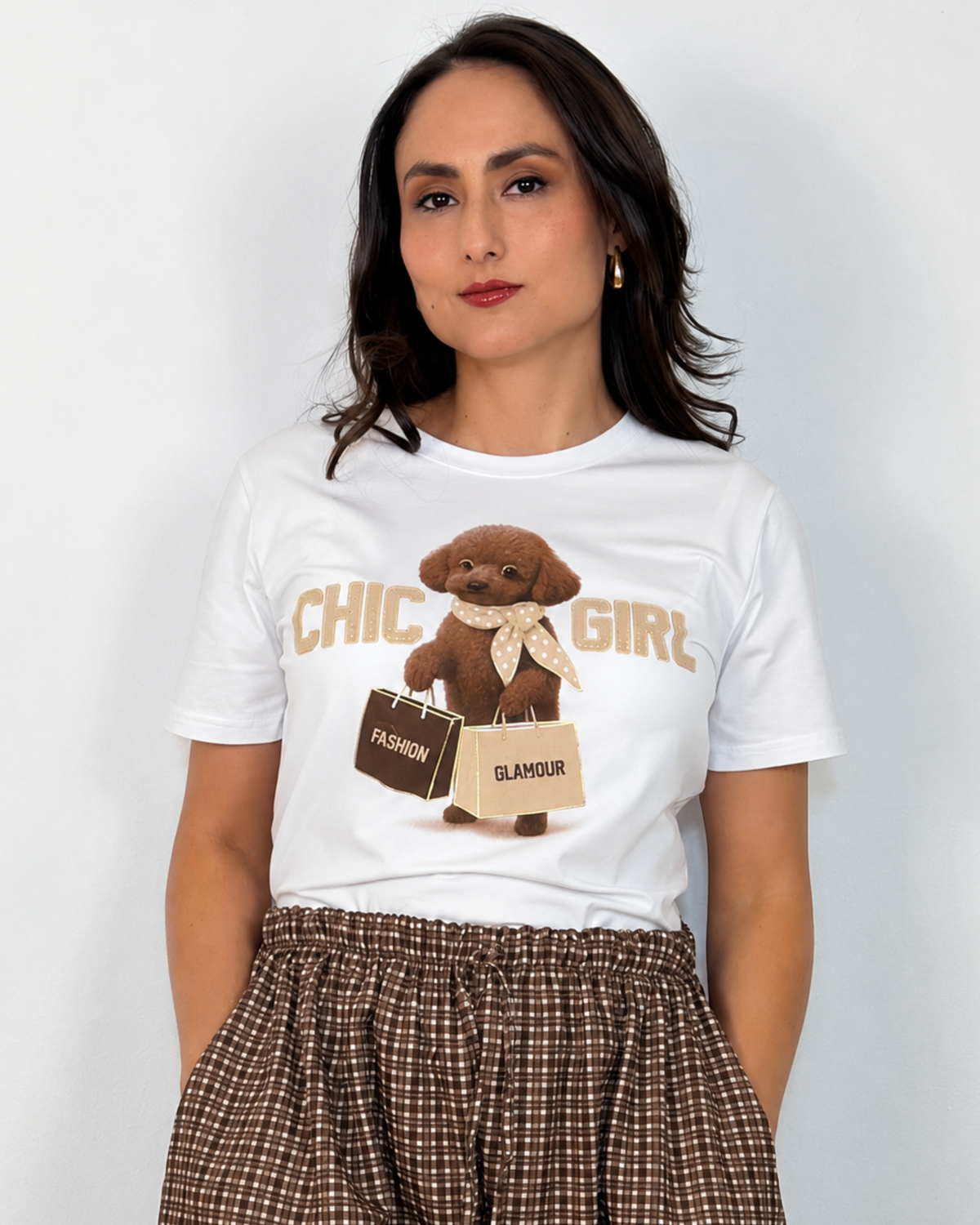 Camisa Básica con Estamapado
