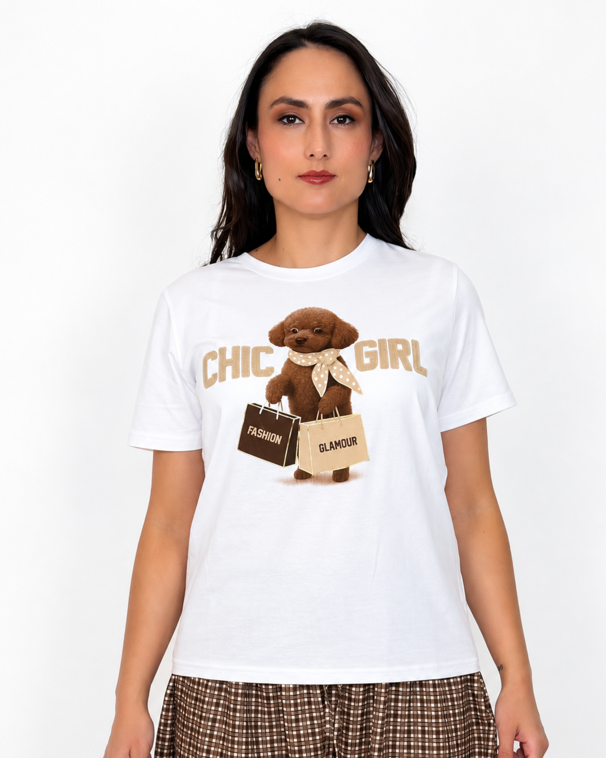 Camisa Básica con Estamapado