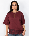 Camiseta Bea con Encaje