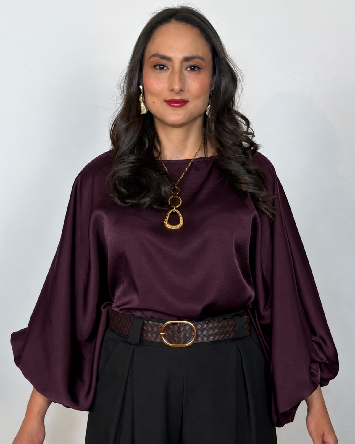 Blusa Satinada Sugey