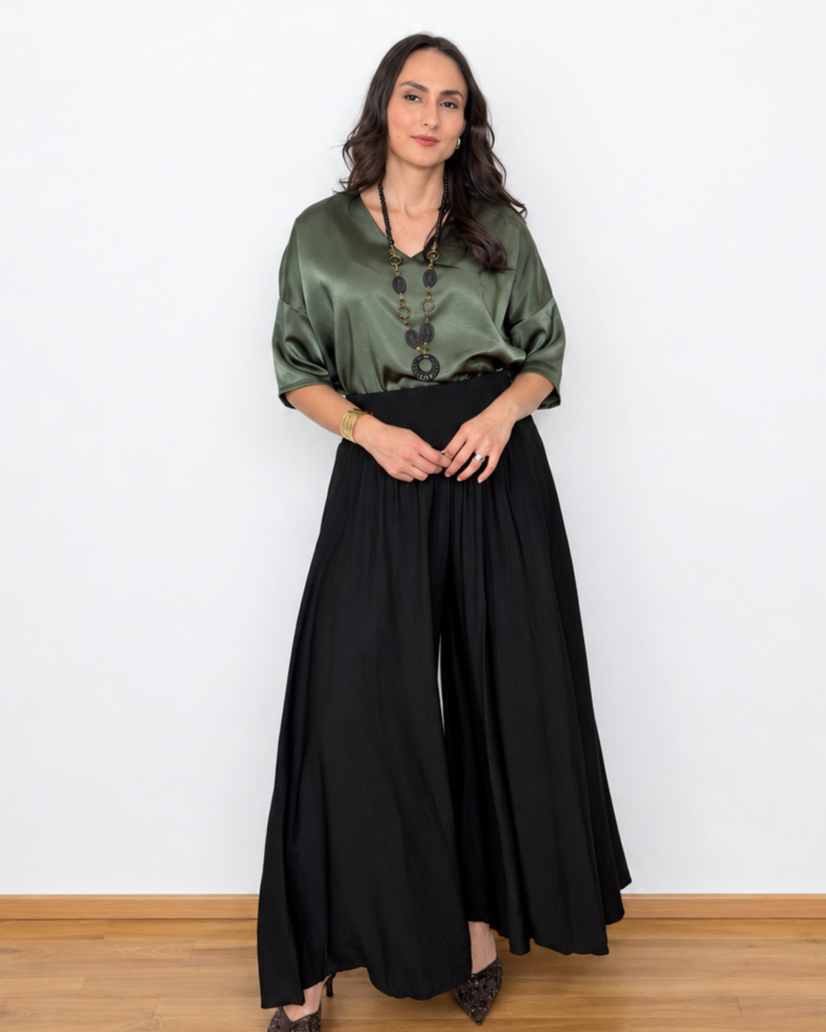 Blusa Satinada Aida