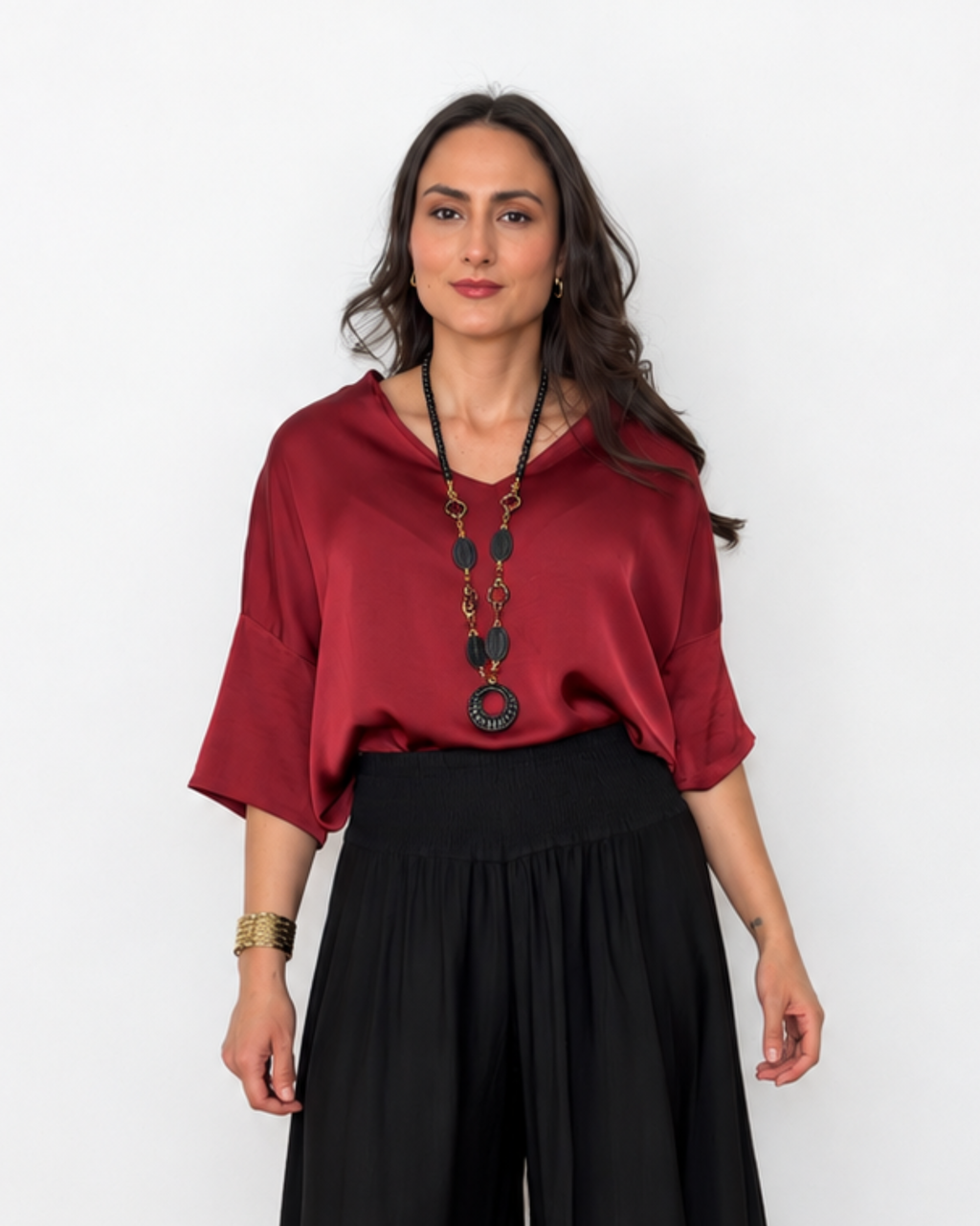 Blusa Satinada Aida