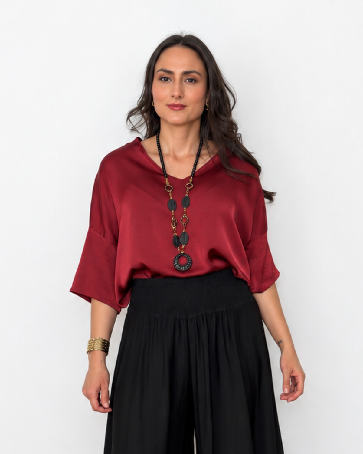 Blusa Satinada Aida