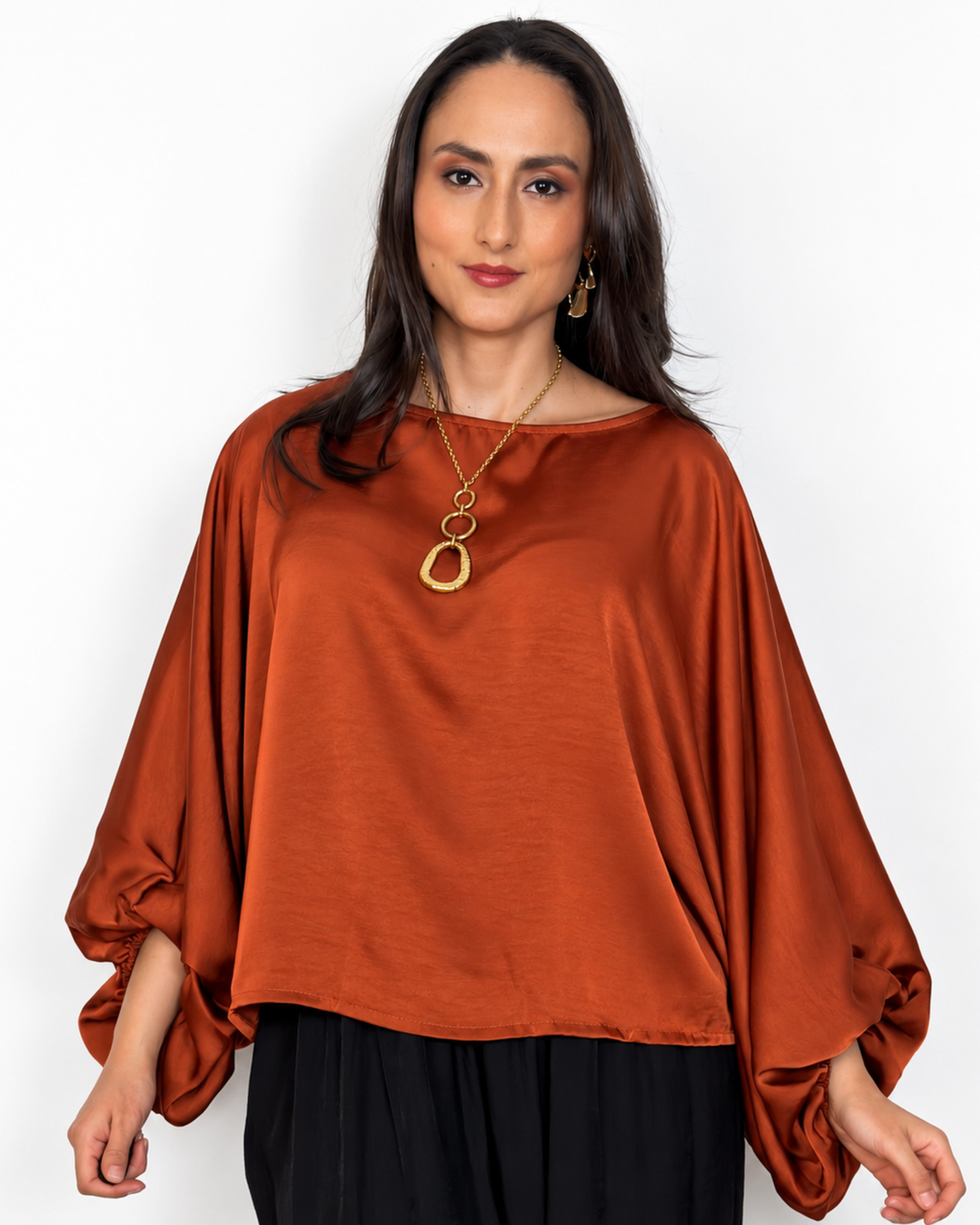Blusa Satinada Sugey