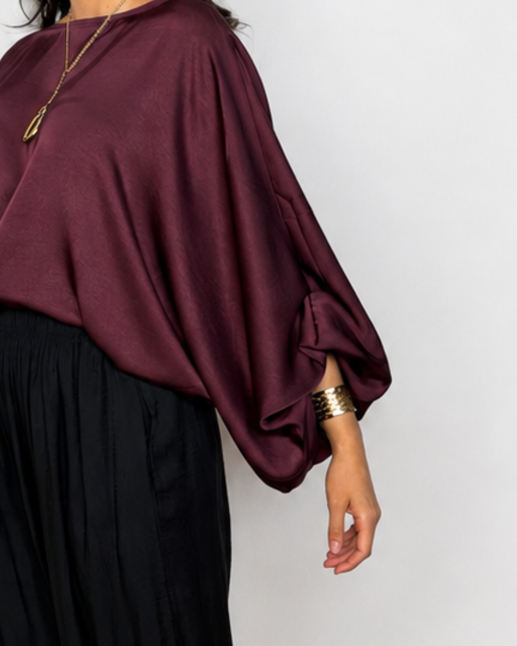 Blusa Satinada Sugey