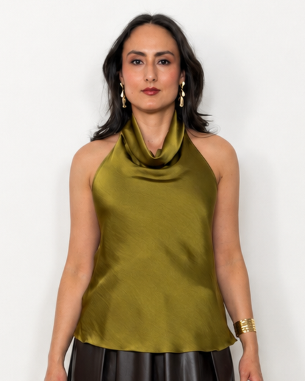 Top Halter Satinado Renata