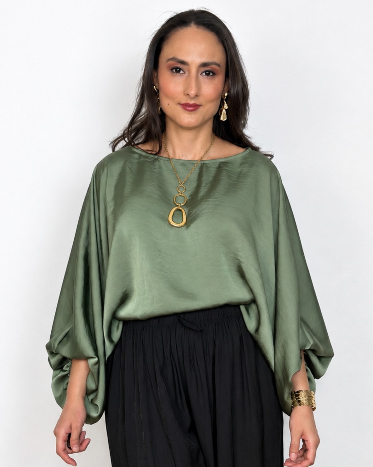 Blusa Satinada Sugey