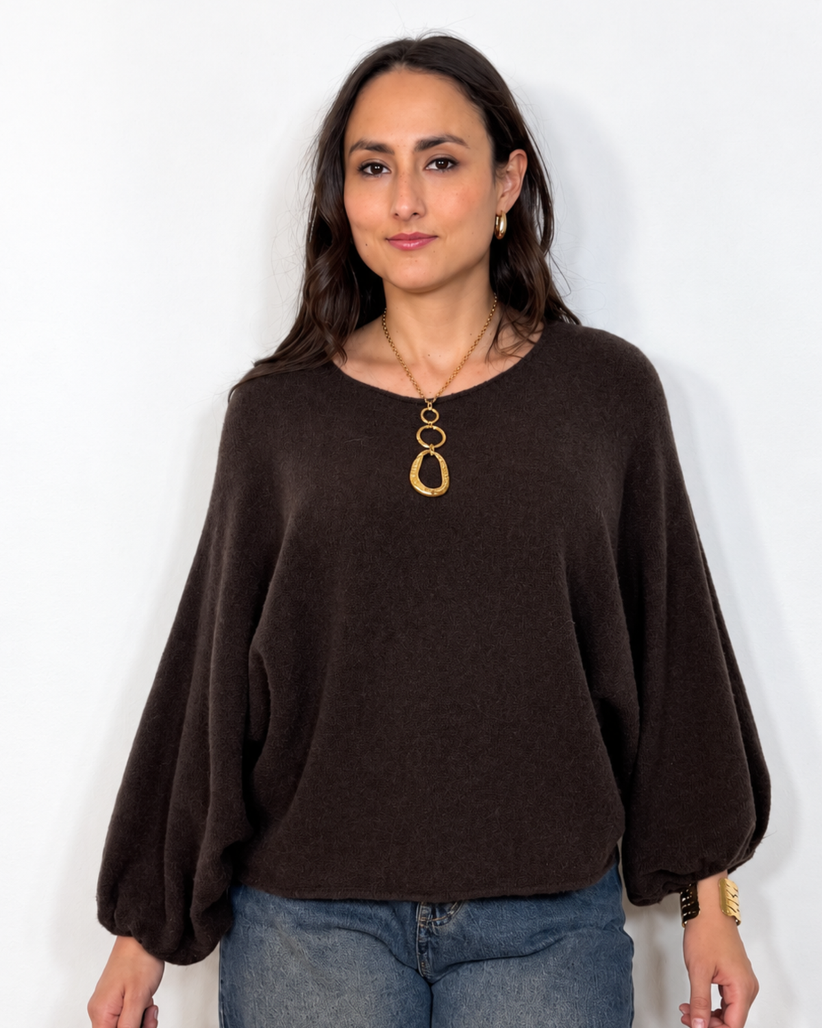 Jersey de Punto Manga Murciélago