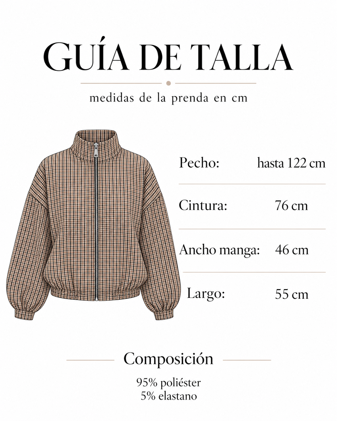 Guía de tallas