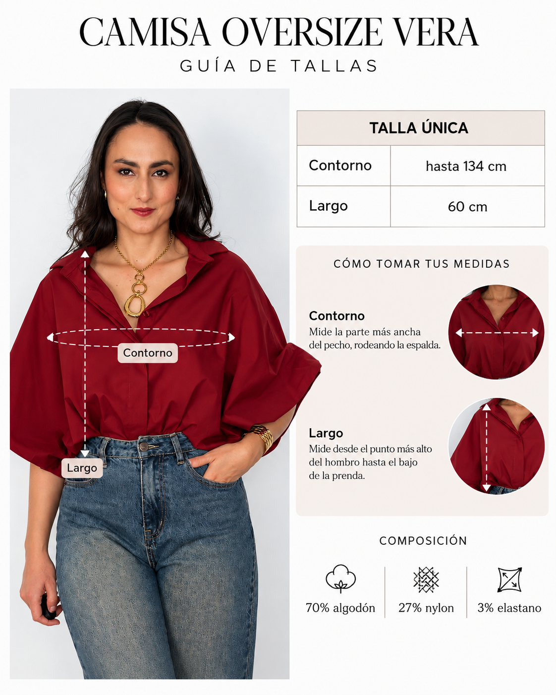 Guía de tallas