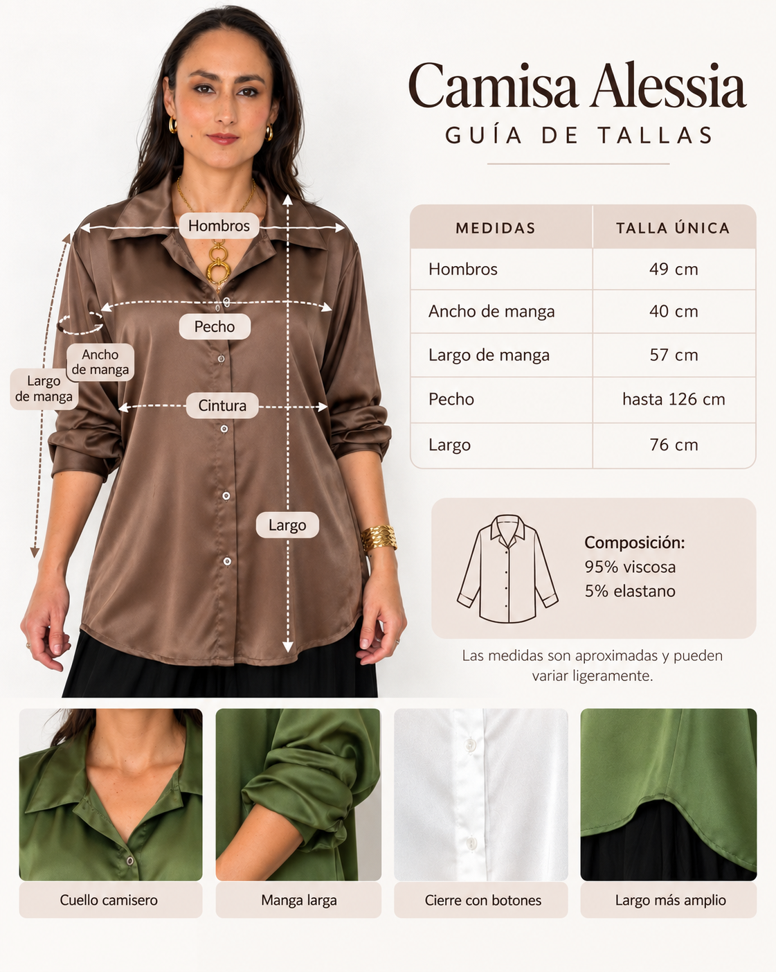 Guía de tallas